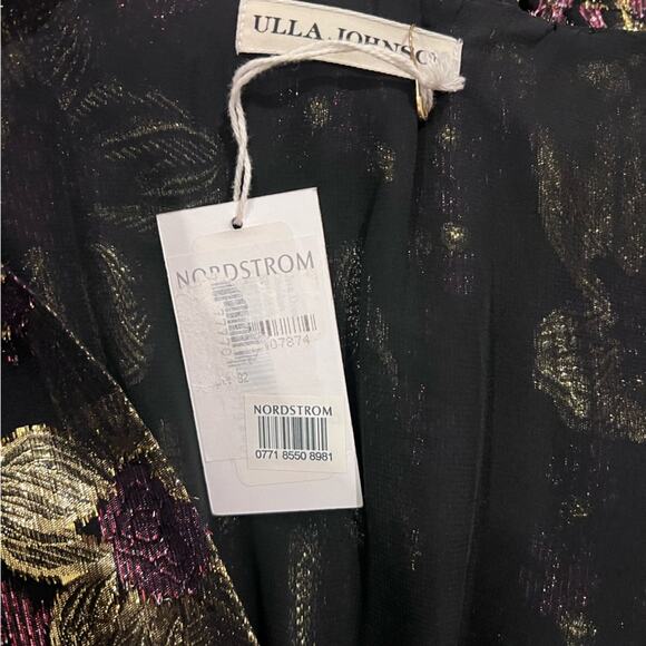 Ulla Johnson silk Ursa Fil Coupé Minidress size 4, NWT - Picture 7 of 9